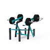 Fitness s posuvným závažím - bench press VVZ-NF07