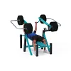 Fitness s posuvným závažím - bench press VVZ-NF07