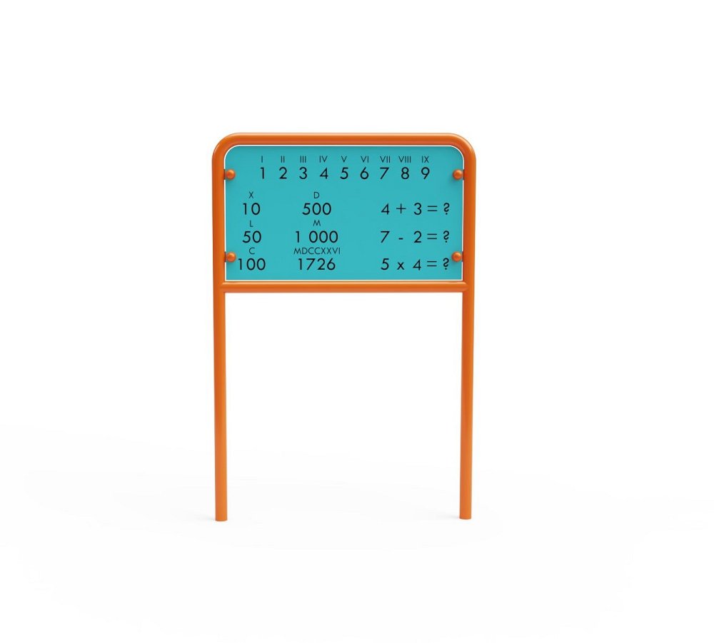 Edukatívny panel Čísla VVZ-EDU002