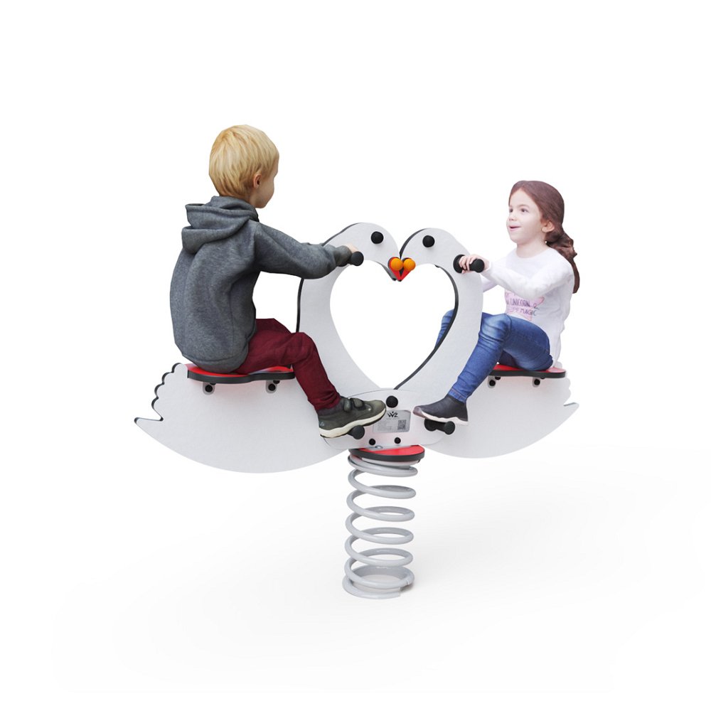 Pružinová hojdačka Labute VVZ-SH011