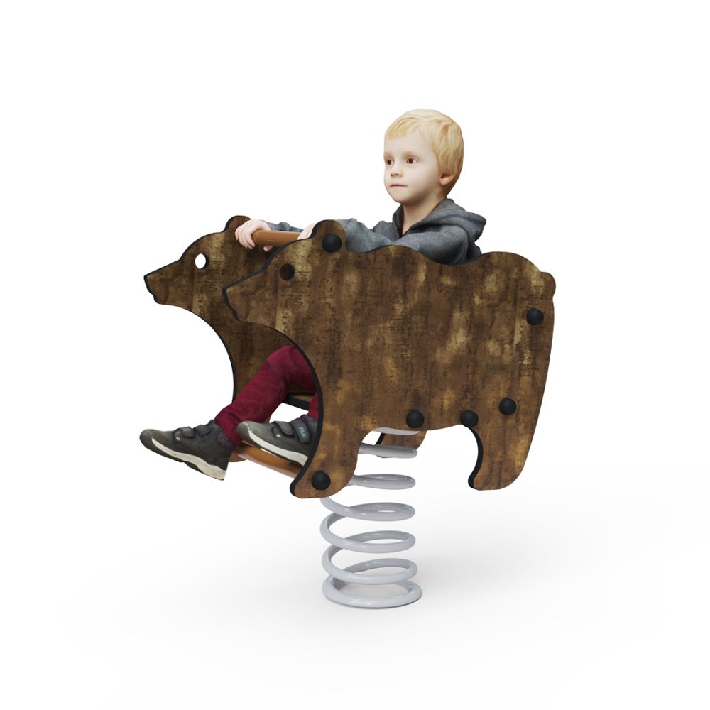 Pružinová hojdačka Medveď VVZ-SH012