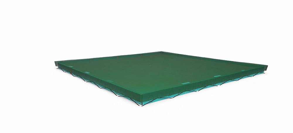 Plachta na zakrytie pieskoviska 6x6m