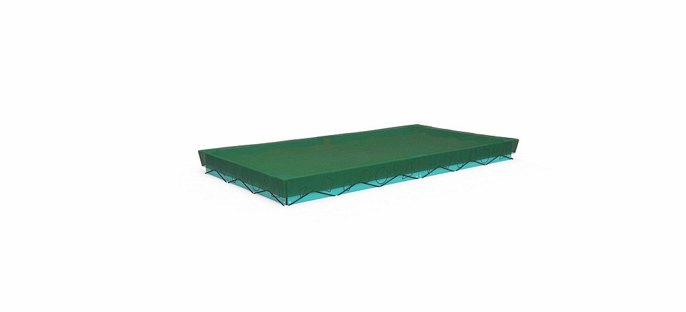 Plachta na zakrytie pieskoviska 4x2m