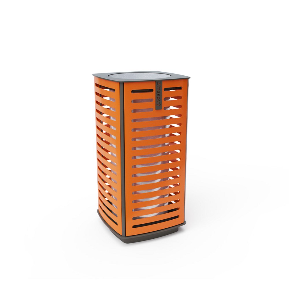 Odpadkový kôš kov