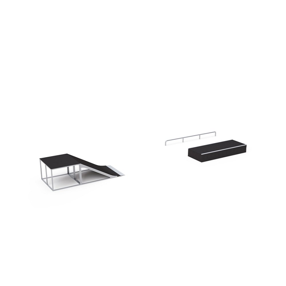 Skateparková zostava VVZ-SP001 - 1,0m