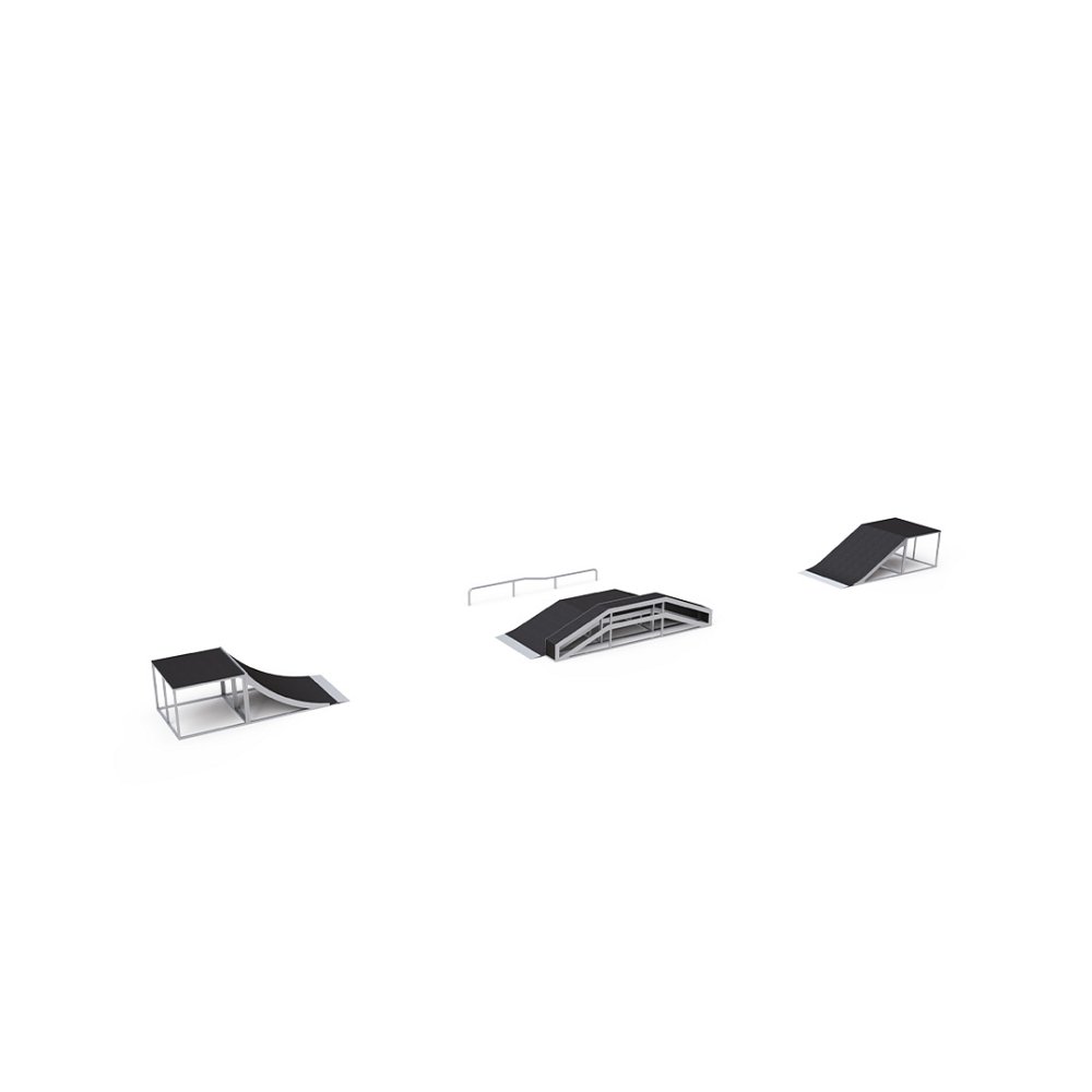 Skateparková zostava VVZ-SP002 - 1,0m