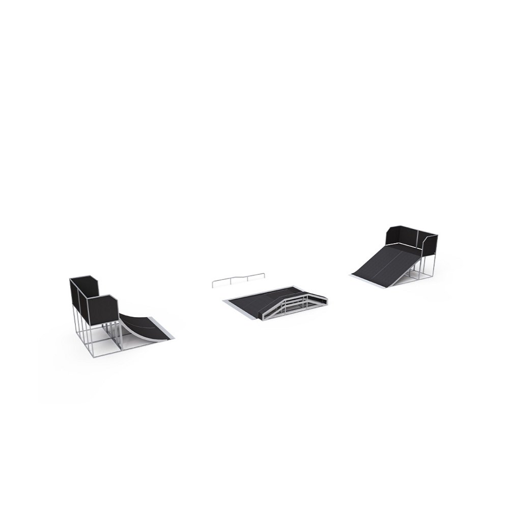 Skateparková zostava VVZ-SP002 - 1,5m