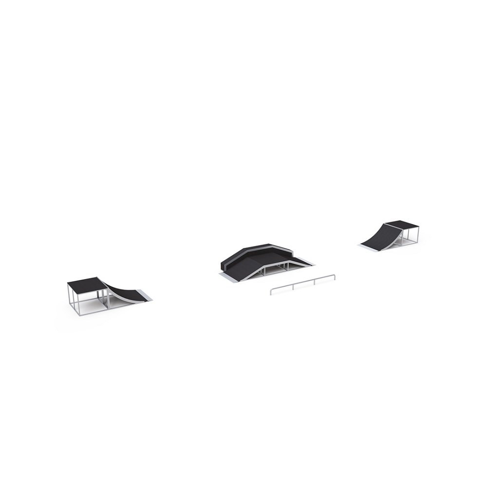 Skateparková zostava VVZ-SP003 - 1,0m