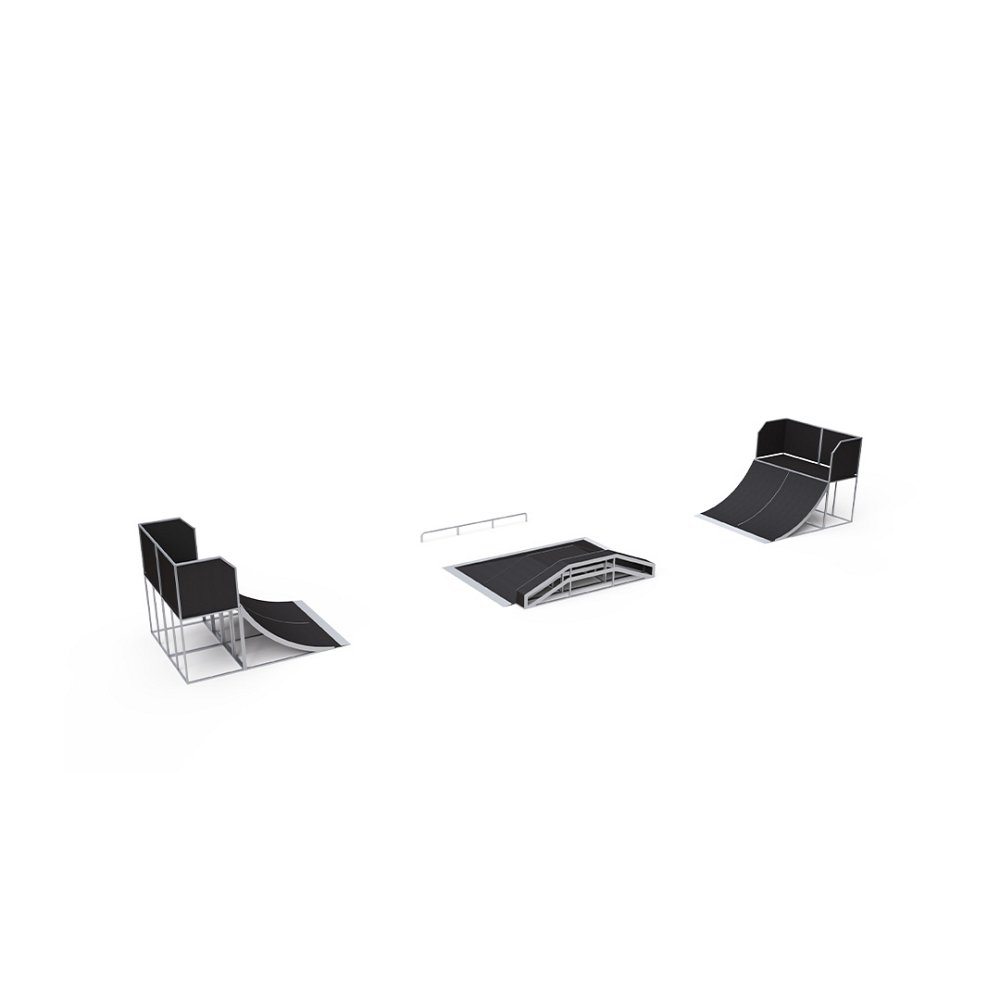 Skateparková zostava VVZ-SP003 - 1,5m