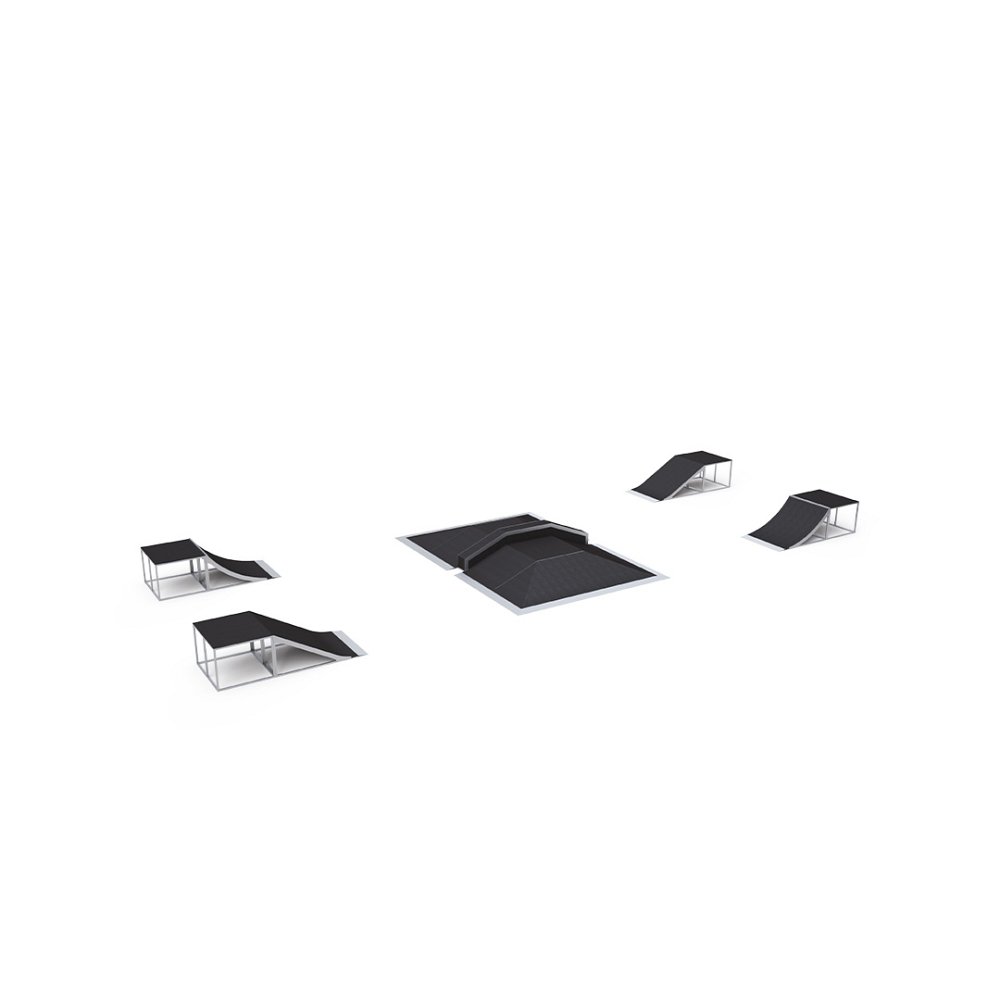 Skateparková zostava VVZ-SP005 - 1,0m