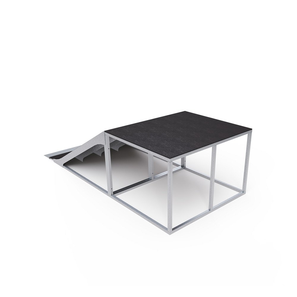 Skateparková rampa VVZ-BANK-1,0m