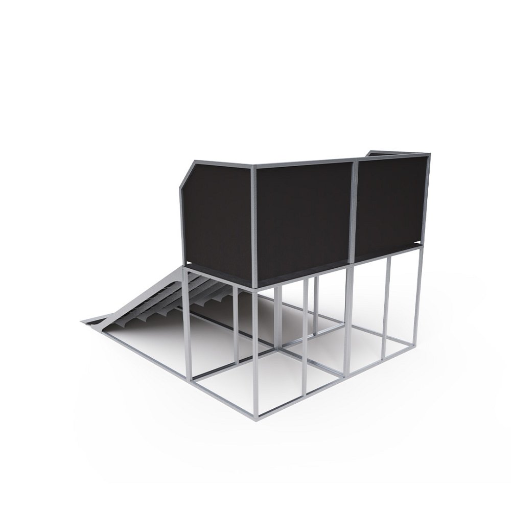 Skateparková rampa VVZ-BANK-1,5m