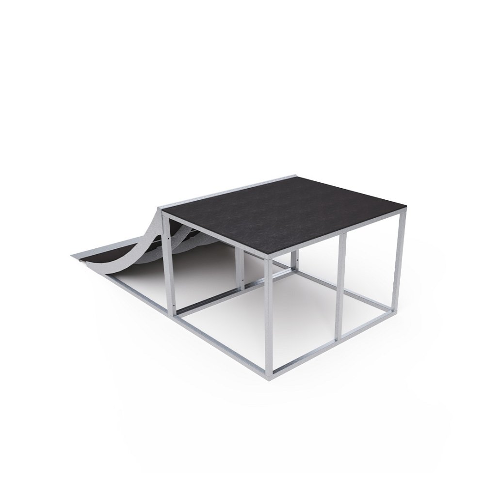 Skateparková rampa VVZ-QP-1,0m