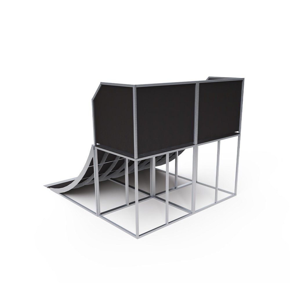 Skateparková rampa VVZ-QP-1,5m