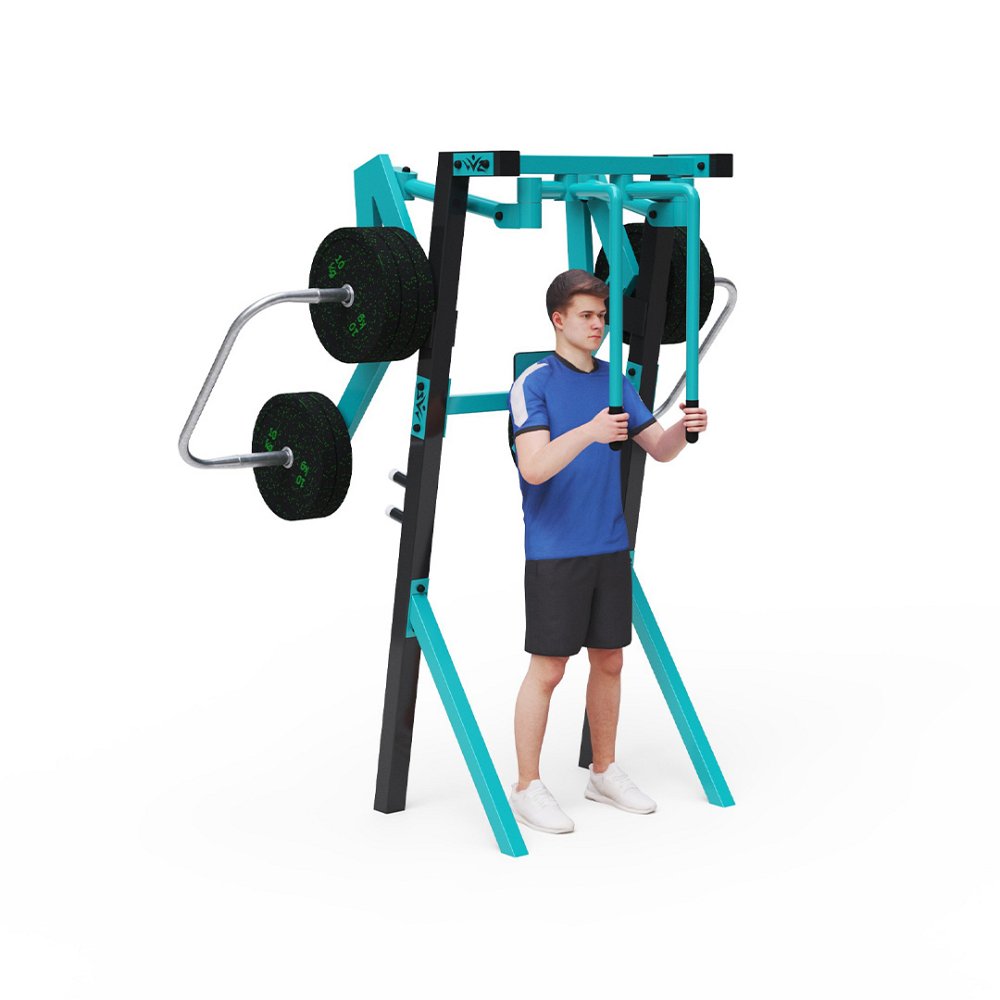 Fitness s posuvným závažím - Rozpažovanie VVZ-NF02