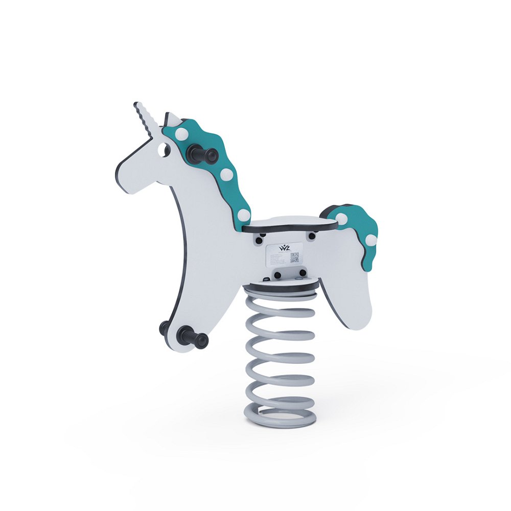 Pružinová hojdačka Jednorožec VVZ-SH014