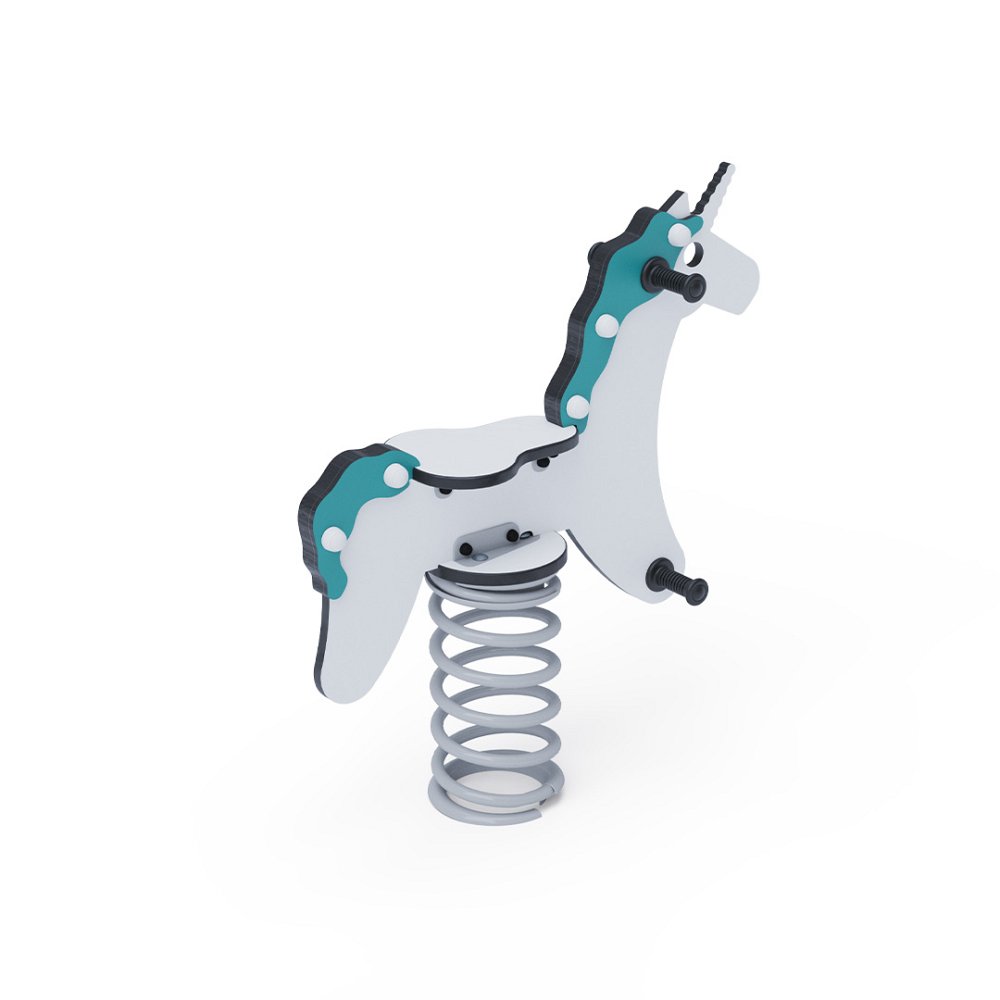 Pružinová hojdačka Jednorožec VVZ-SH014