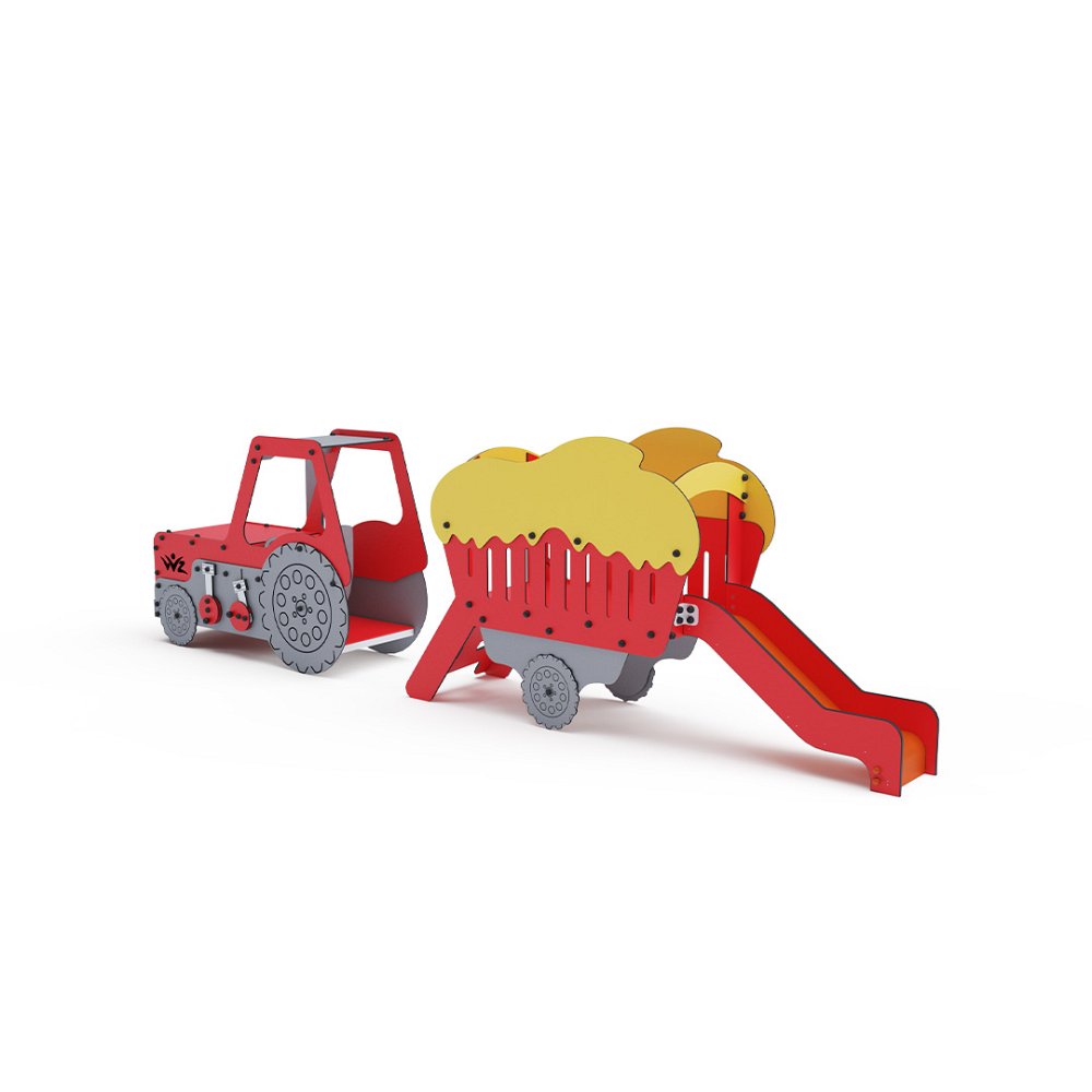 Dopravný prostriedok - Traktor s vlečkou VVZ-DP009-1