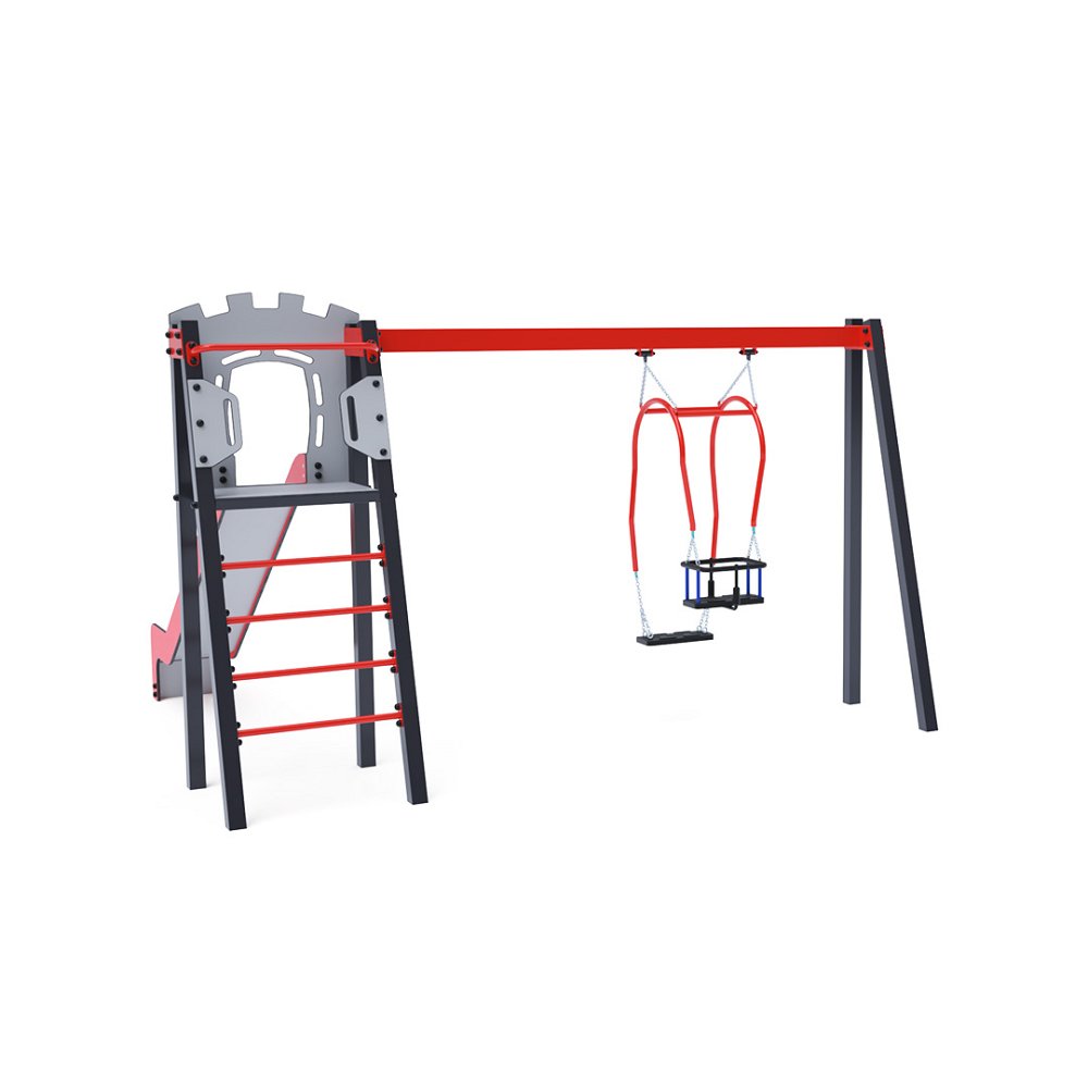 Šmýkalka s hojdačkou Matka a Dieťa VVZ-A002