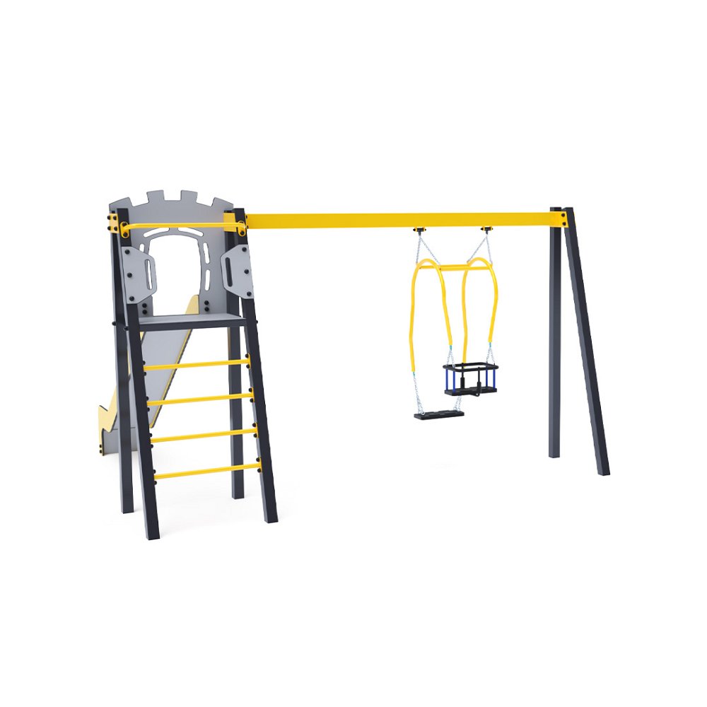 Šmýkalka s hojdačkou Matka a Dieťa VVZ-A002