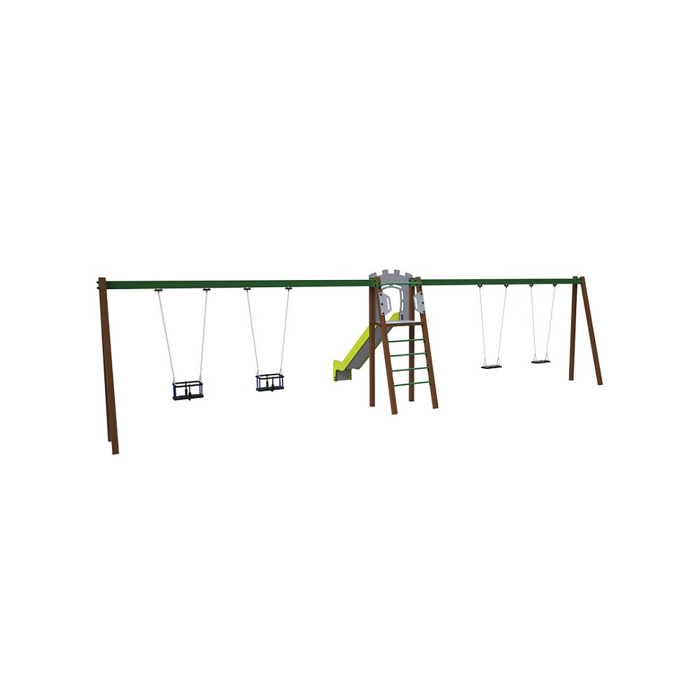 Šmýkalka s hojdačkami VVZ-A005