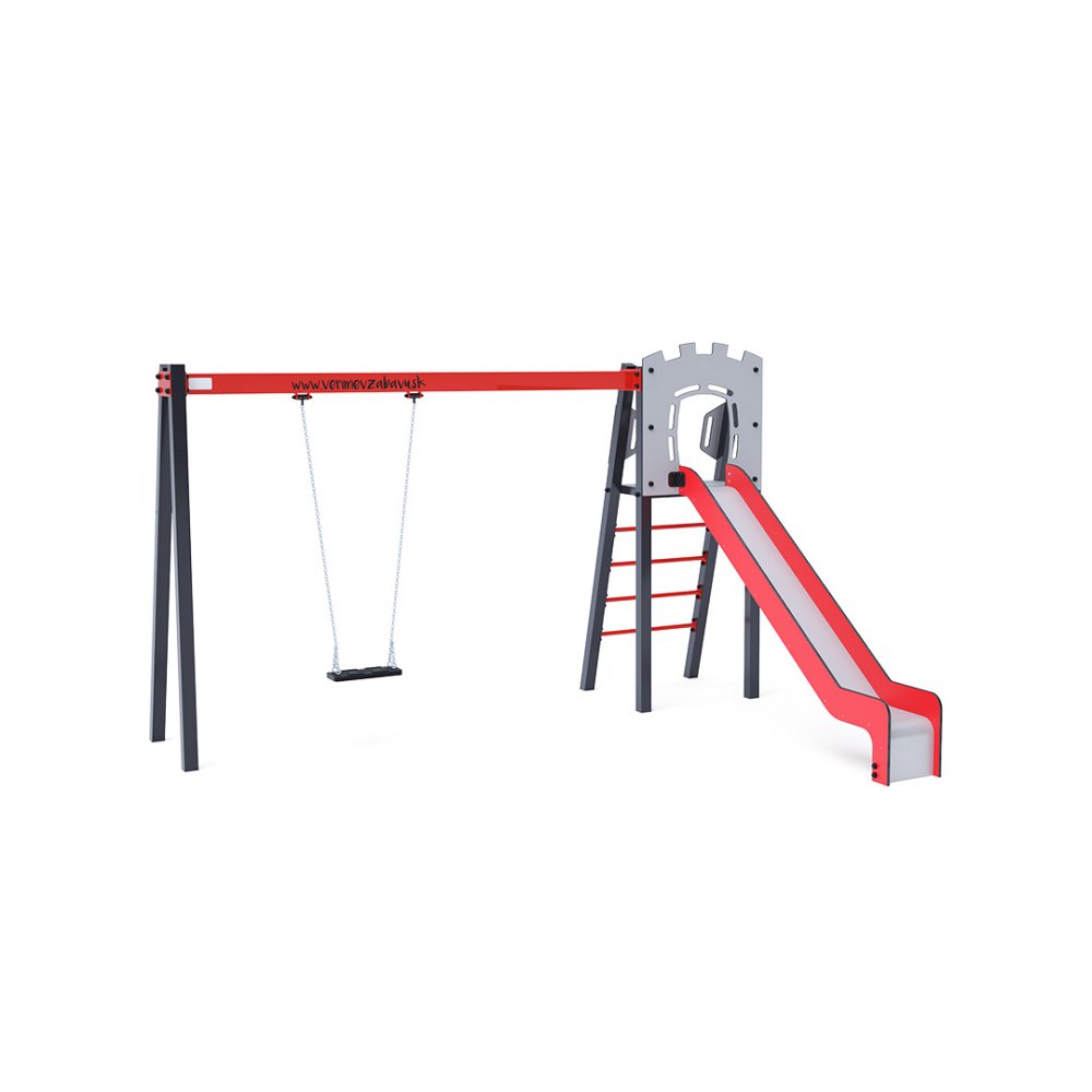 Šmýkalka s hojdačkou VVZ-A002