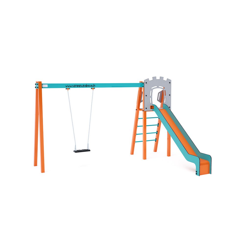 Šmýkalka s hojdačkou VVZ-A002