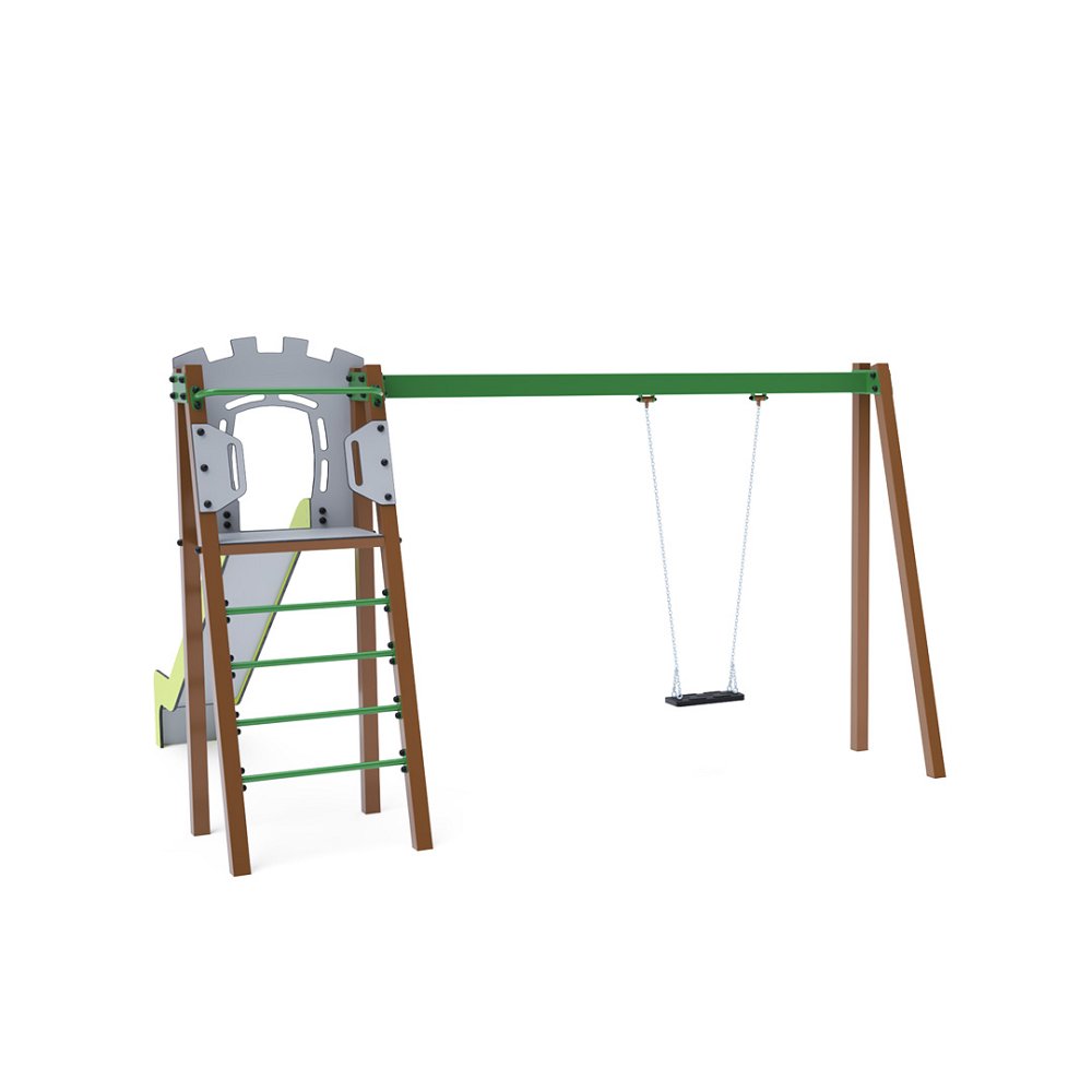 Šmýkalka s hojdačkou VVZ-A002