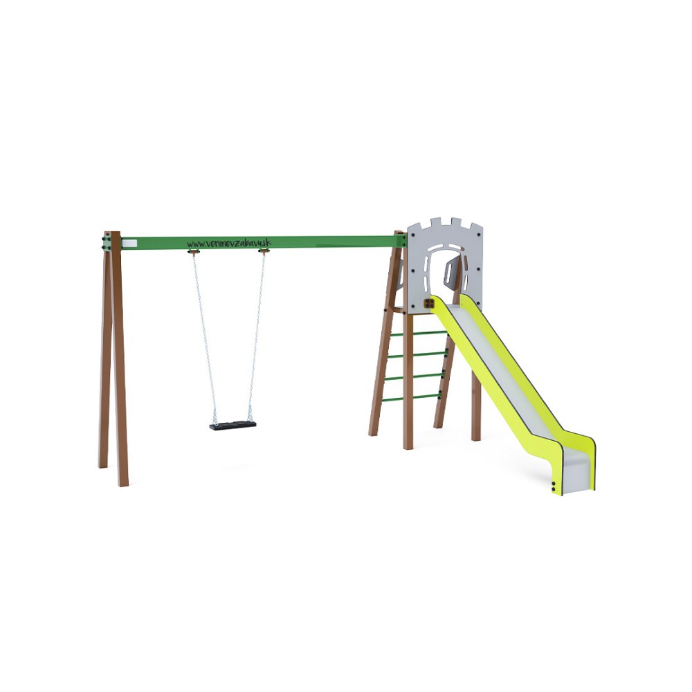 Šmýkalka s hojdačkou VVZ-A002