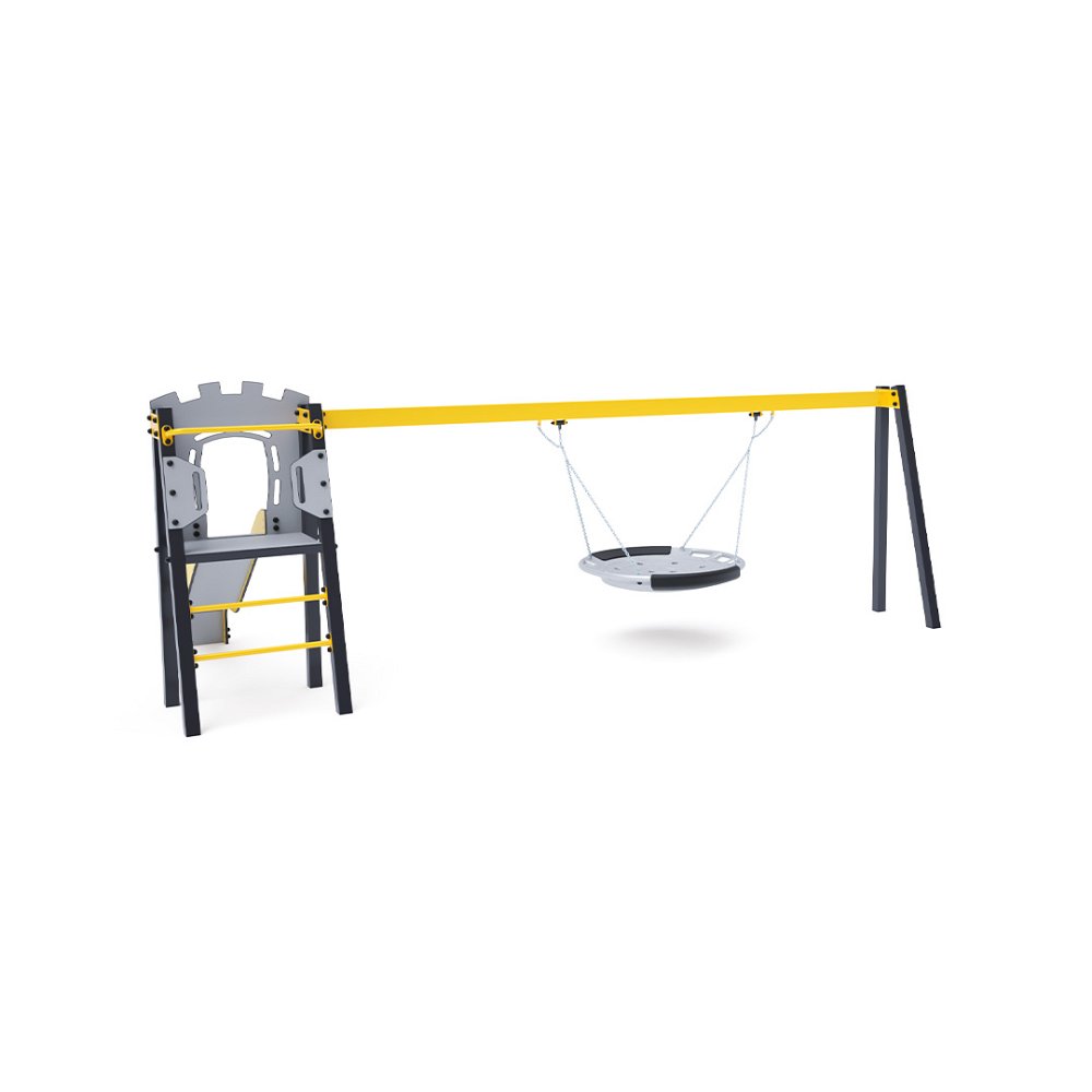 Šmyklavka  s hojdačkou do 1m  VVZ-A004