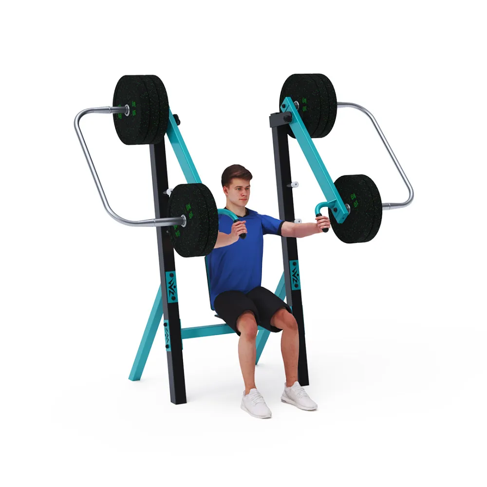 Fitness s posuvným závažím - Tlaky v sede VVZ-NF06